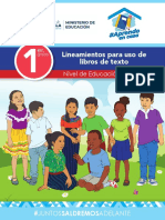 Lineamientos 1er Grado - Espanol PDF