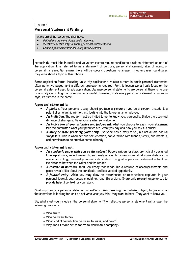 EEP26 Unit26 Lesson26-26  PDF  Narrative  Essays