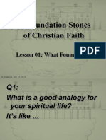 12 Foundation Stones of Christian Faith 12 Foundation Stones of Christian Faith