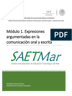 PROGRAMA M1 SAETMar