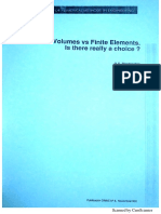Finite Volumes VS Finite Elements Is There Really A Choice PDF