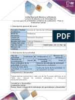 Guía de actividades y rúbrica de evaluación - Paso 1 - Realizar el reconocimiento del curso y desarrolla el taller de presaberes. (2) (3)