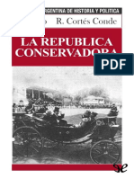GALLO CORTES CONDE Roberto La Republica Conservadora - PDF Versión 1