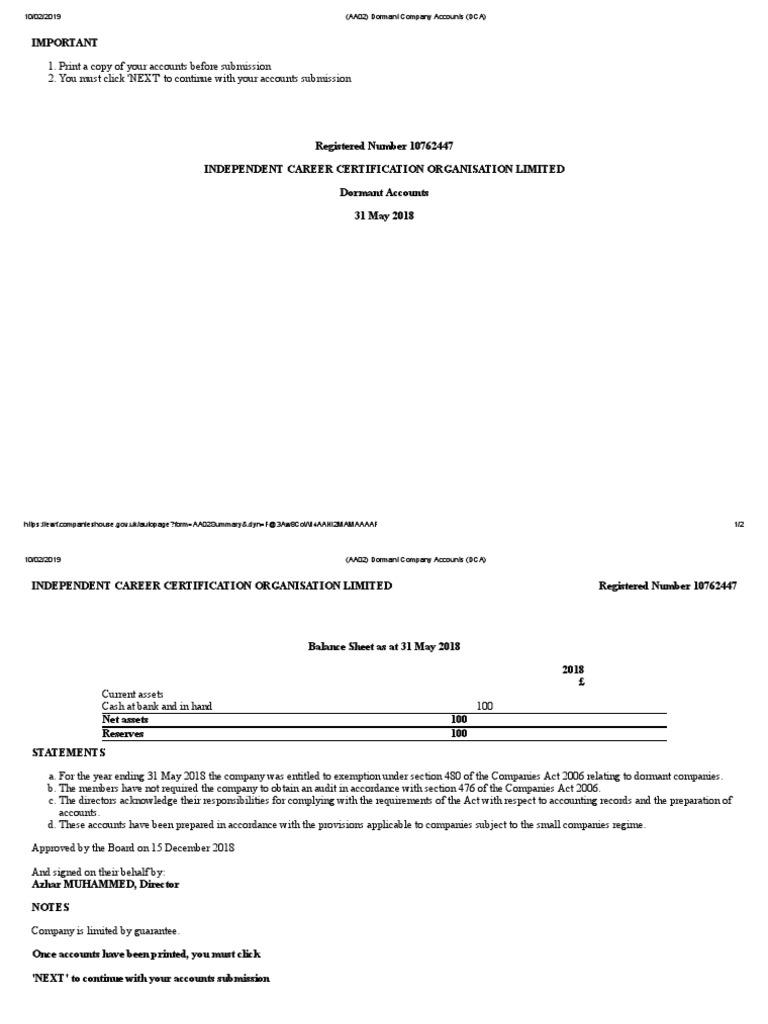 Example Aa02 Form
