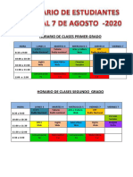 Horario de Estudiantes Semana 18 PDF