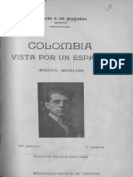 Colombia Vista Por Un Español, 1925