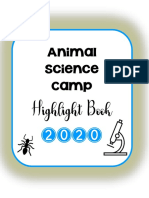 2020 Animal Science Camp Highlight Booklet