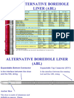 Alternative Borehole Liner Deployment and Design