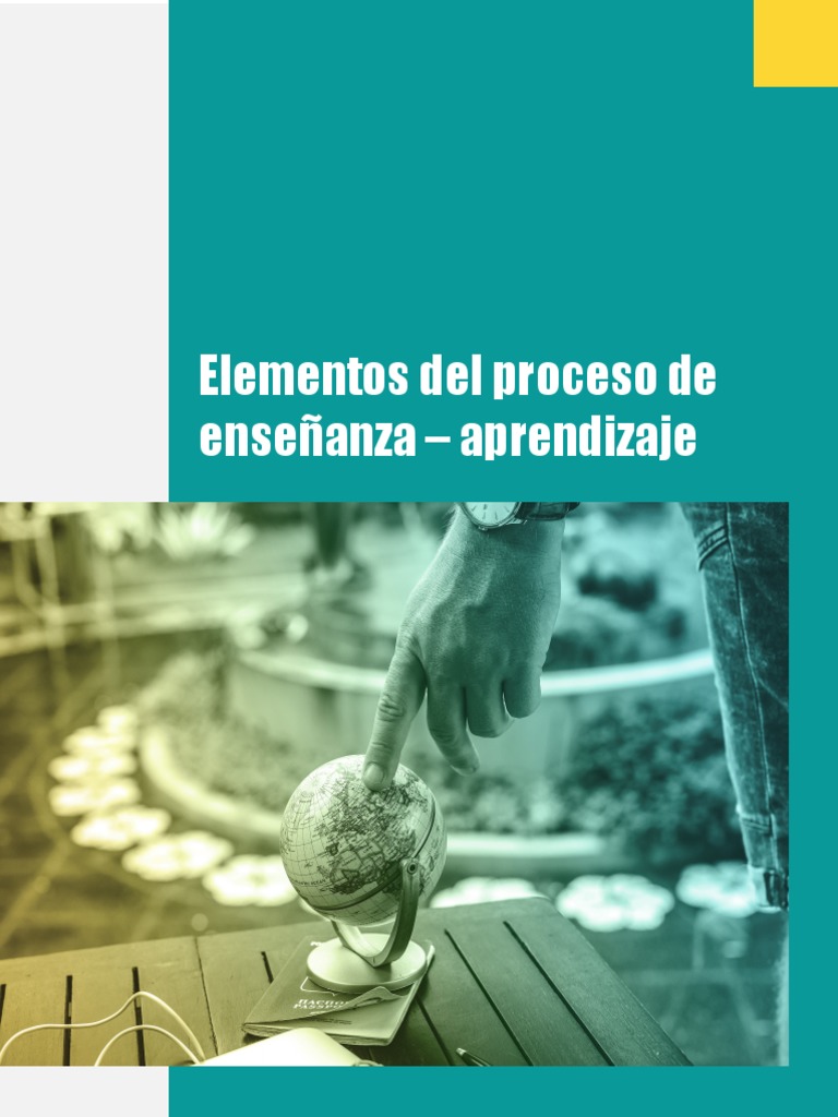 Elementos Del Proceso Enseñanza-Aprendizaje. | PDF | Diseño | Aprendizaje