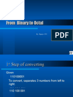 Espejo From  Binary to Octal