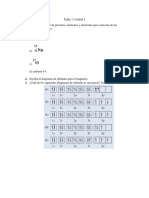 Taller 1 Unidad 2.pdf Quimica Nicolle PDF