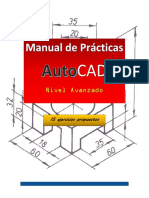 AutoCAD - Nivel Avanzado - Propuestos PDF