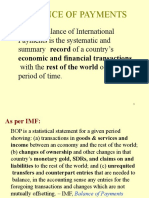 Balance of Payments: BOP or Balance of International Payments Is The Systematic and Summary Record of A Country's