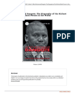 Aliko Mohammad Dangote The Biography of The Rich PDF