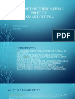 Internet of Things-Final Project Smart Cities : Ghofrane Ferchichi Stic L2 SR B