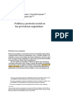 Orietta Favaro, Graciela Iuorno y Horacio Cao Política y Protesta Social en Las Provincias Argentinas PDF