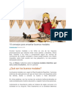 10 Consejos para Enseñar Buenos Modales PDF