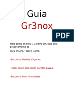 GRENOX - Guia de Bins para Principiantes PDF