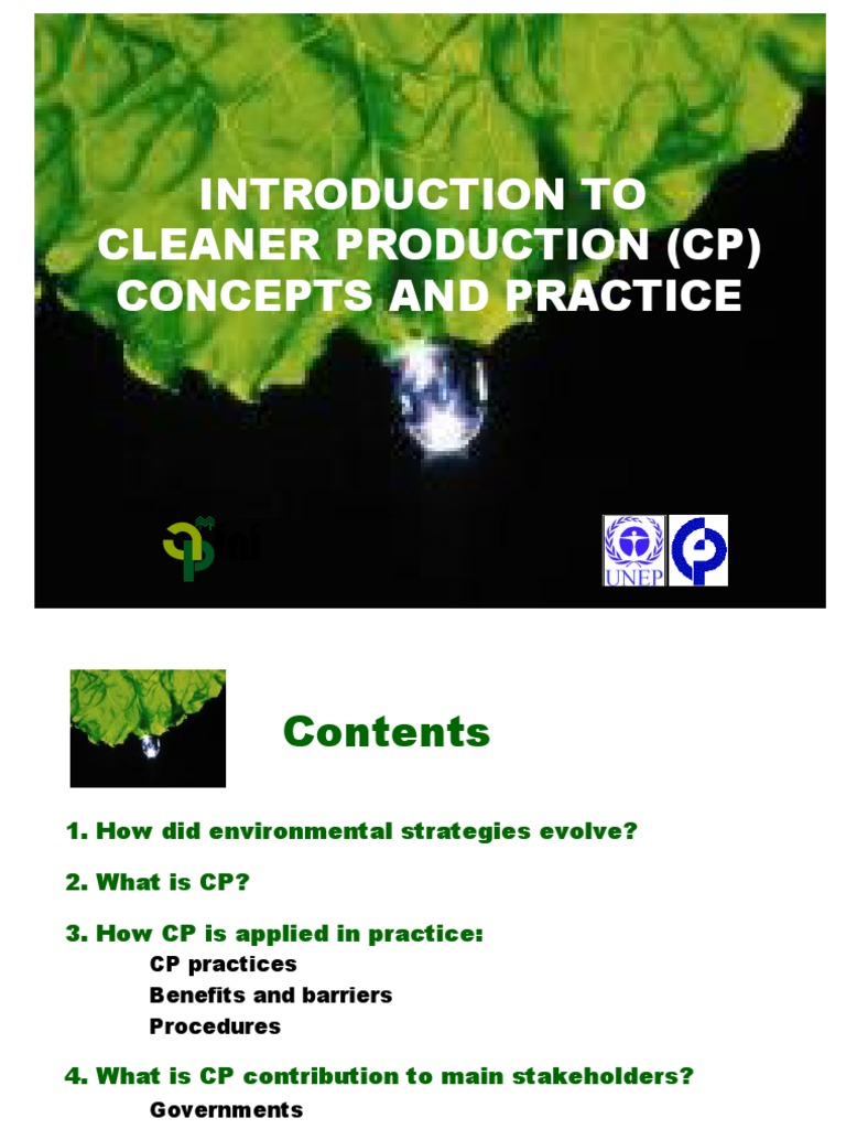 Cleaner Production Concepts and Practices | PDF | Waste | Waste Management