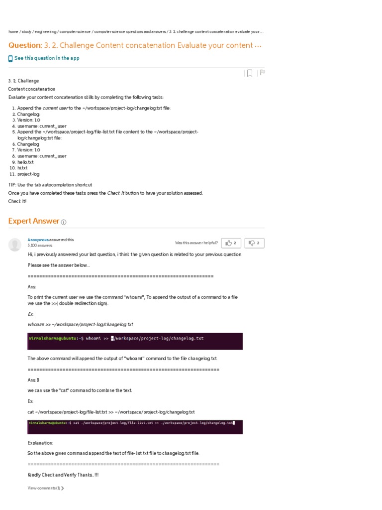 Content Concatenation Challenge Guide | PDF | Teaching Methods ...