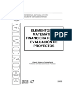 Evaluacion de Proyectos