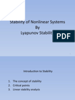 Stability of Nonlinear Systems