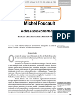 Alvarez, Marcos & Filho, Kléber - Michel Foucault - A obra e seus comentadores