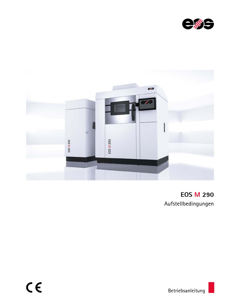 Eos M 290 Aufstellbedingungen 0betriebsanleitung - Compress | PDF