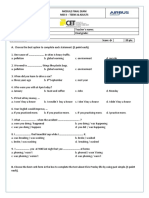 Mid Ii - Module Final Exam