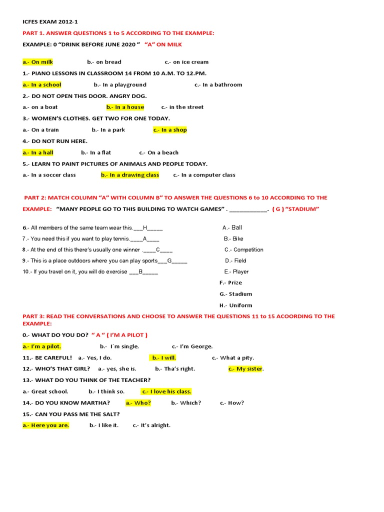 Icfes Exam 2012 1 Resuelto Ozone Depletion Elephant