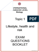 Unit 1 Lifestyle, Transport, Genes and Health - Exam Booklet