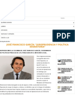 JOSÉ FRANCISCO GARCÍA - JURISPRUDENCIA Y POLÍTICA MIGRATORIA - Libertad y Desarrollo
