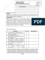 Instrumento Diagnostico Evaluacion de Desempeño