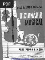 Dicionario Muscial - Frei Pedro Sinzig PDF | PDF | Acorde (música ...