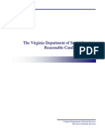Virginia Department of Social Services Reasonable Candidacy Manual (March 1, 2008)