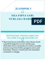 HIPERTENSI PREEKLAMSI DAN EKLAMSI Kel 5