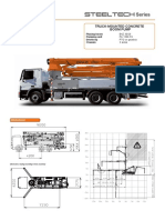 Truck-Mounted Concrete Boom Pump: Placing Boom Pumping Unit Driven by Chassis