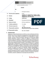 SILABO V 1.2_ABORDAJE Y MANEJO DE CASOS SOSPECHOSOS Y CONFIRMADOS DE COVID-19 V 1.2