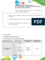 Formatos de Informes de Laboratorio - Química Orgánica