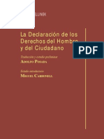 La Declaracion de Los Derechos Del Hombre y Del Ciudadano - Georg Jellinek