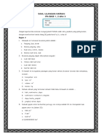 Soal Ulangan Harian Ipa Bab 1 2 Dan 3