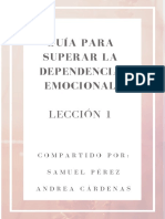 Guia para Superar La Dependencia Emocional L1 PDF