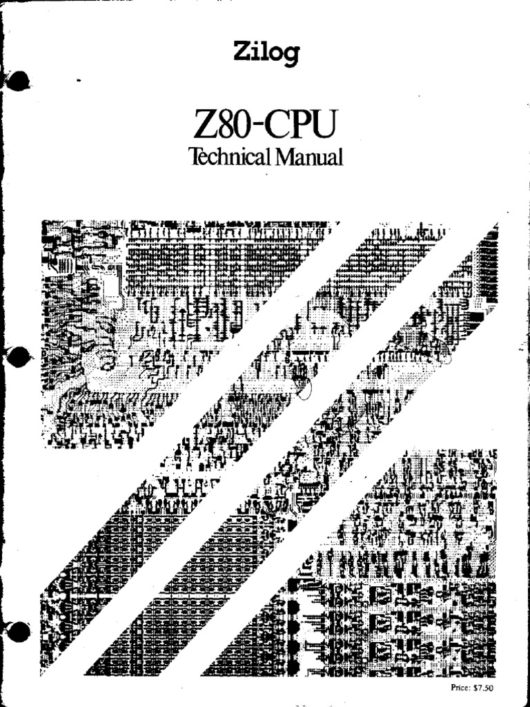 Zilog Z80CPU Technical Manual (1976) (Zilog) (En) PDF
