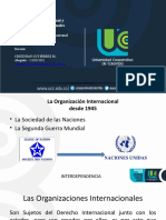 3do Encuentro La Organización Internacional 1945