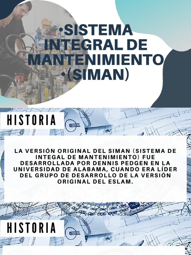 Sistema Integral de Mantenimiento (SIMAN) | PDF | Planificación ...