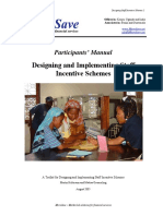 Designing and Implementing Staff Incentive Schemes: Participants' Manual