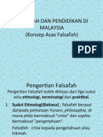 Konsep Asas Falsafah