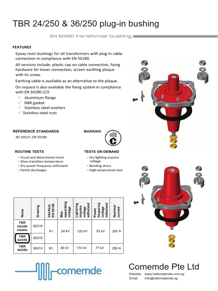 11kV Bushing Catalogue PDF Electrical Equipment Power Engineering