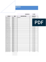 Plantilla Control de Ingresos y Gastos