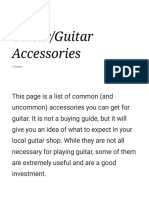 1 Guitar Accessories 
